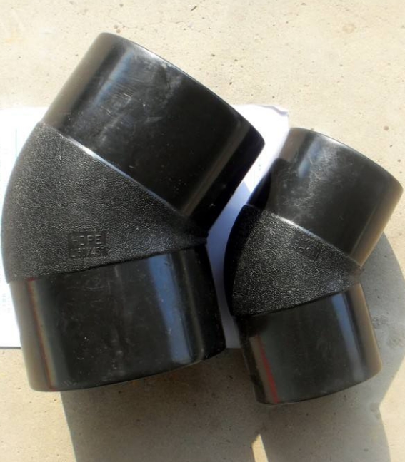 PE90度彎頭 PE90度彎頭