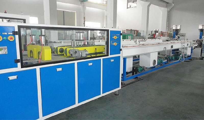 PE管道生產(chǎn)線規(guī)格從外徑25-外徑200